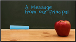 message from our principal 